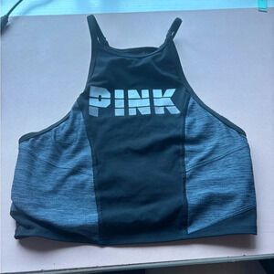 Victorias Secret Pink Ultimate XS Sports Bra Gray